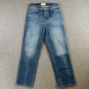 7 For All Mankind Mens Jeans Straight Leg Medium Wash Blue Denim Pants 28x26